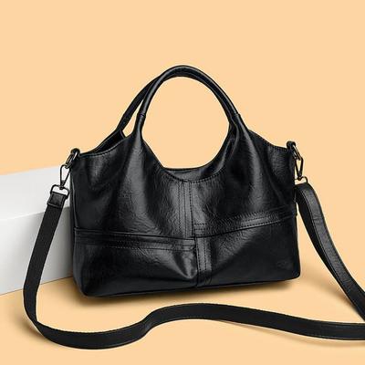 New Women's Soft Leather Portable Shoulder Messenger Bag