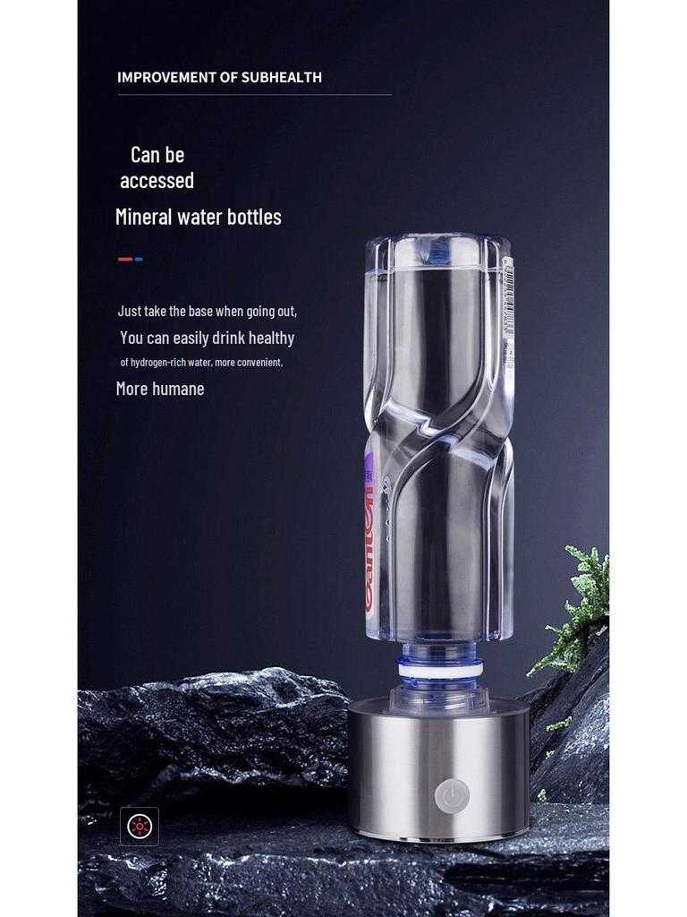 Japanese Hydrogen-Rich Water Cup with High Concentration & Hydrogen-Oxygen Separation Electrolysis - Compact Hydrogen Inhalation Device