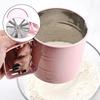 Stainless Steel Mesh Sieve Colander Crank Sifter 1 Pcs Powder Flour Baking Tool Icing Sugar Kitchen Tools Cocina Knife