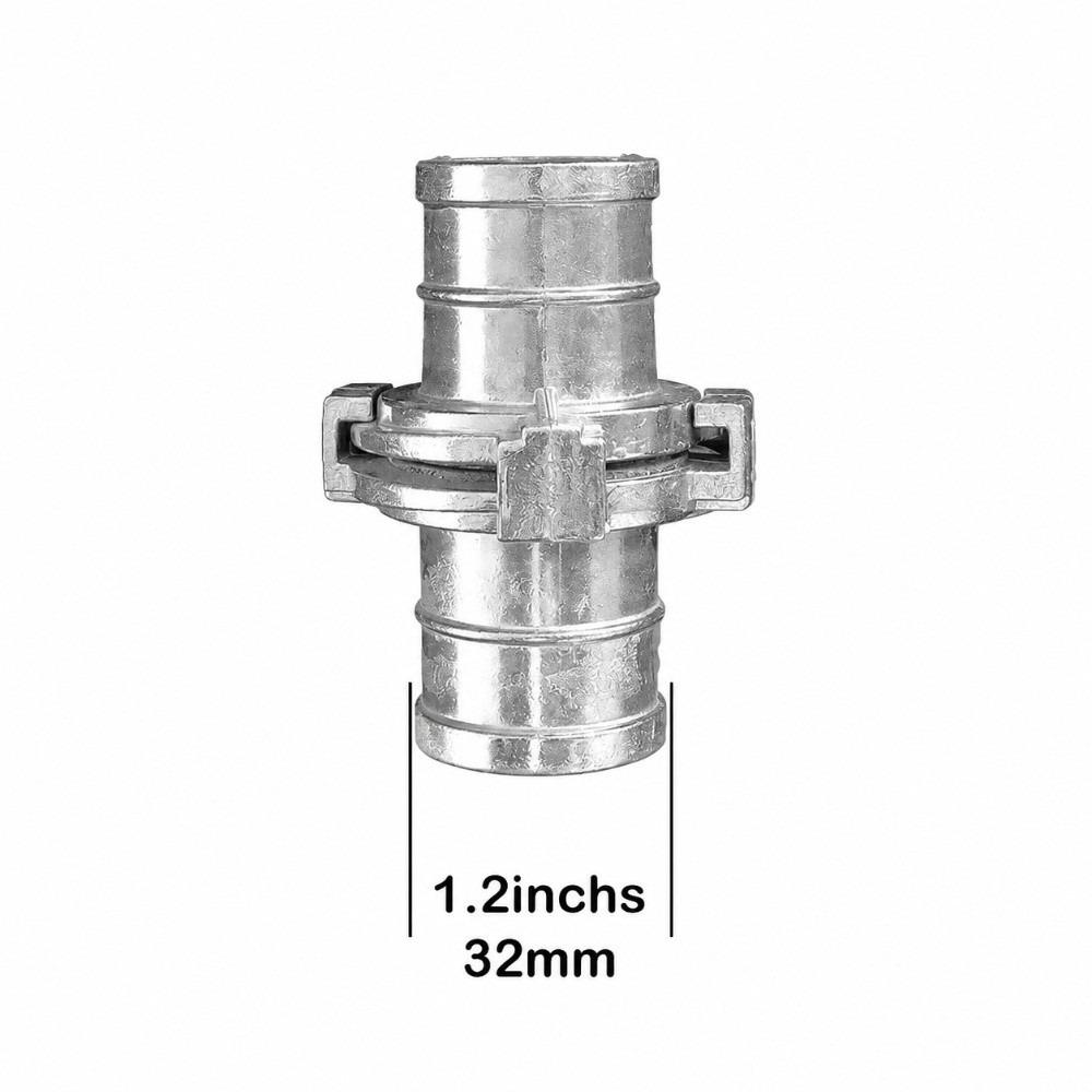 Snap-On Hose Quick Coupling Aluminum Alloy Hose Connector New Water Band Joint Fire Hose