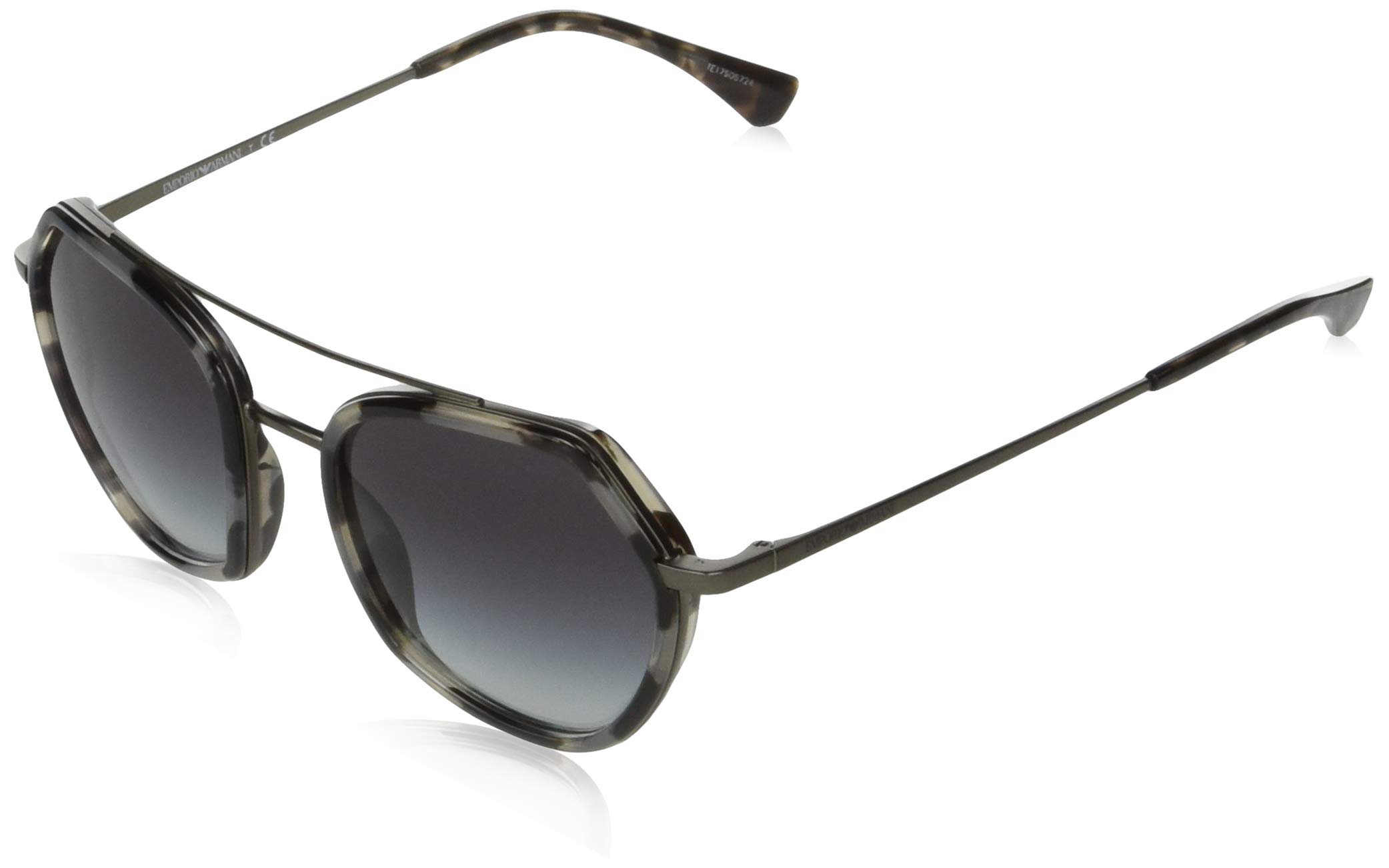 

Emporio Armani Matte Havana Size 0EA2098 Women s Gunmetal/Grey Sunglasses, 53,