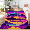 1pc Sun, Moon and Stars Print Design Area Rug - Soft, Anti-Slip, and Durable Gaming Room Decor for Bedroom