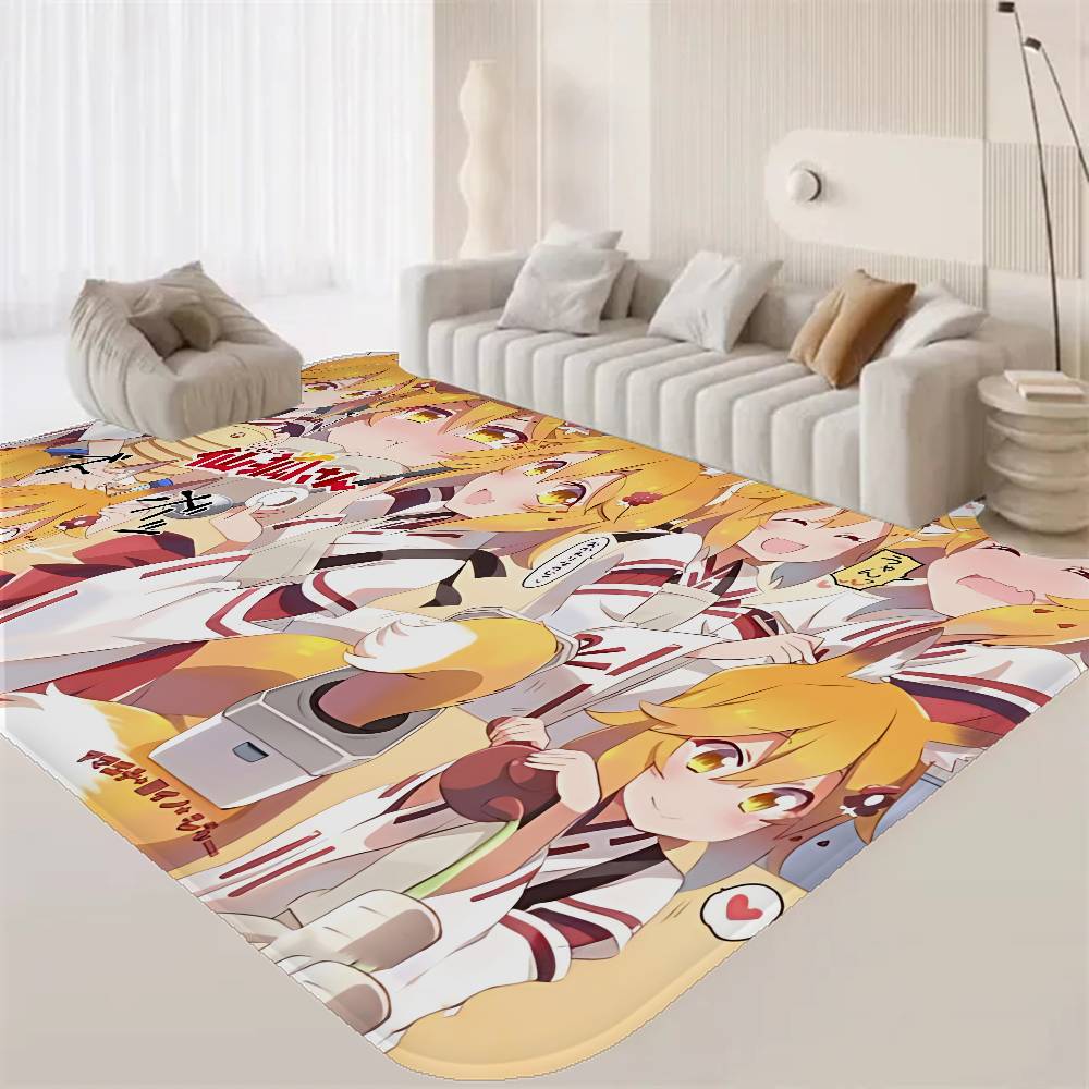 The Helpful Fox Senko San Room Mats Cheaper Anti-slip Modern Living Room Balcony Printed Welcome Rug