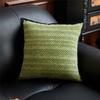 Chenille Pillow Cover, Vintage Art Sofa Cushion Cover, Herringbone Textured Decorative Throw Pillow Cover For Living Room