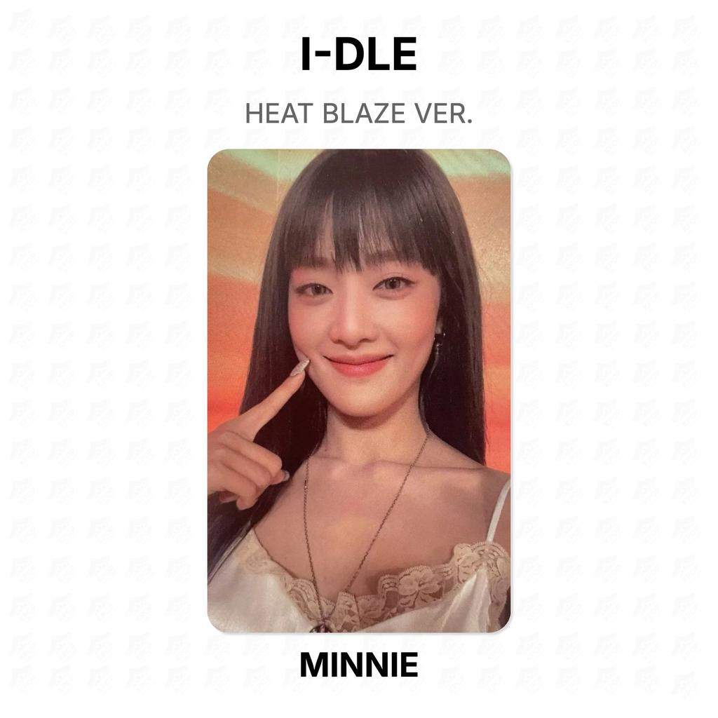 I-DLE HEAT BLAZE WERSJA. Oficjalna fotokarta