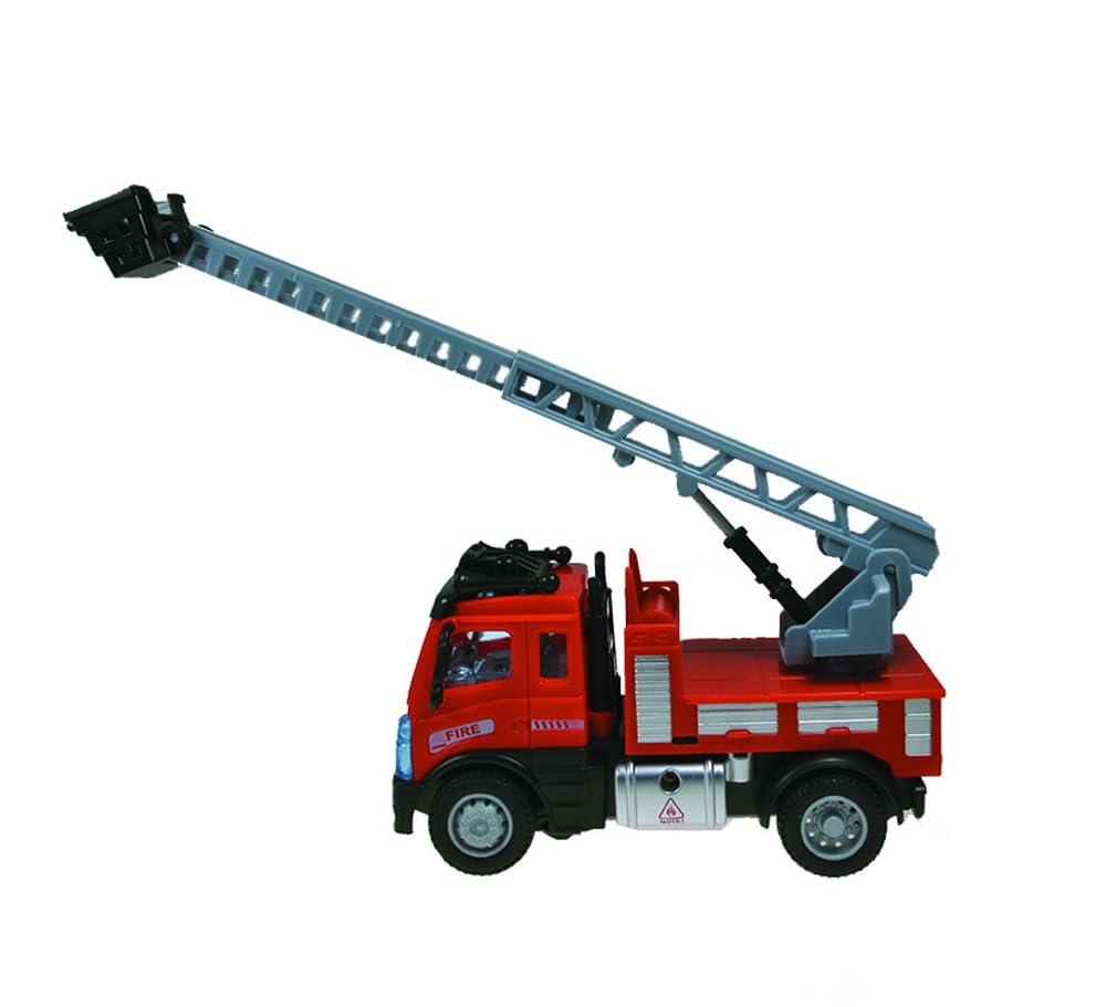 Doyusha Working Vehicle Mini 40MHz 1/64 Ladder Fire Truck Electric Radio Control 14473