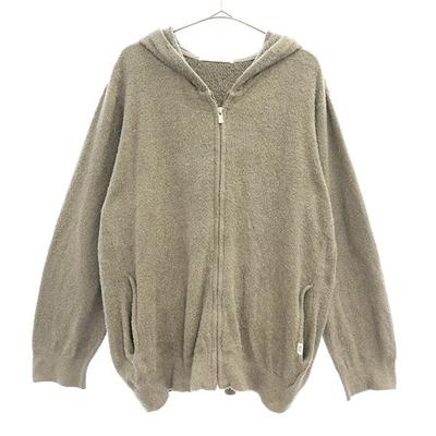 GELATO PIQUE HOMME Manga Comprida Roupa de Quarto M cinza Gelato Pique Moletom com Zíper Masculino Usado