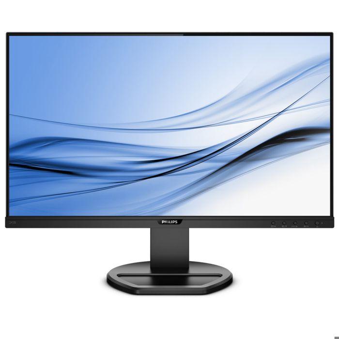 PHILIPSB Line 243B9 - Écran LED - 24" (23.8" visualisable) - HDMI, VGA, DisplayPort, USB-C - Haut-parleurs - Texture noire