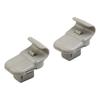 Gray Sun Visor Clips LC62-69-261B-30 LC62-69-261B-75 LC6269261B34 Plastic