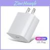 Apple 13 Rychlá nabíječka Pd20w EU/US/UK Bílý adaptér Certifikováno CE Rychlé nabíjení Typ-C Rozhraní 20W Výkon