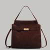 2024 New Autumn and Winter Niche High-Grade Retro Frosted Handbag Women's Large Capacity Commuter Shoulder Messenger Bag