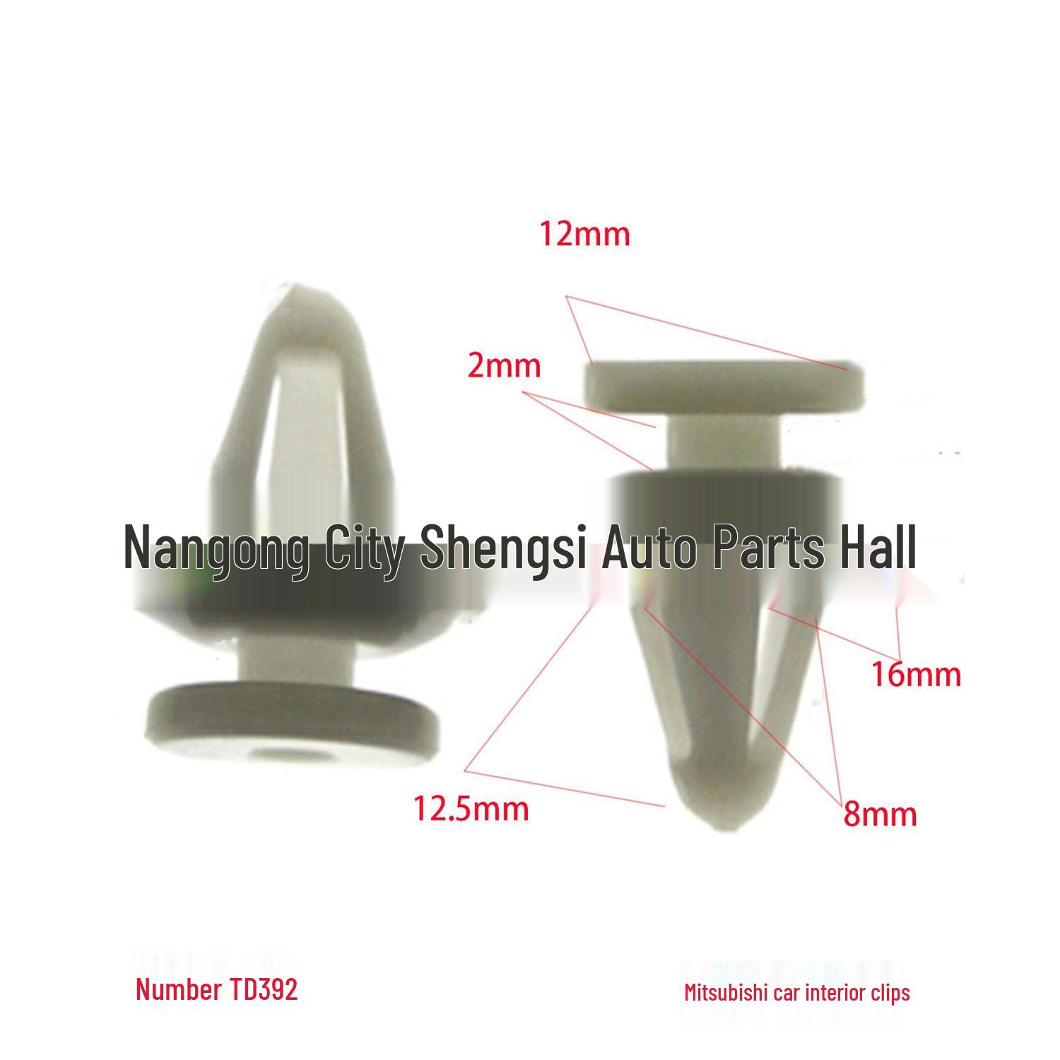 

Mitsubishi Cheetah King Kong Door Handle Cover and Panel Clip Set 10 pcs