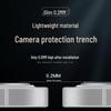 Honor X7E HD Anti-Peep Tempered Glass Screen Protector with Transparent Silk Lens Film