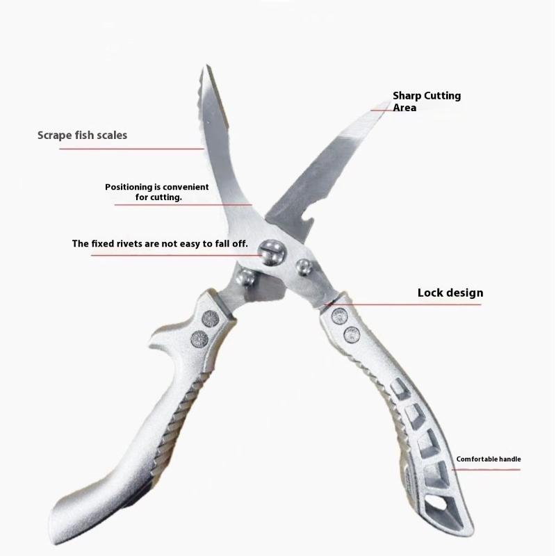 Multifunctionele Keukenschaar Voedselschaar Roestvrij Staal Keuken Kippenbot Schaar