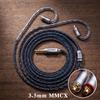 KEYSION 24 Core 5N OFC High Purity HIFI Earphone Upgrade Balance Cable 3.5/4.4mm Plug MMCX/0.78 2Pin/for TFZ IEM Headphone Cable