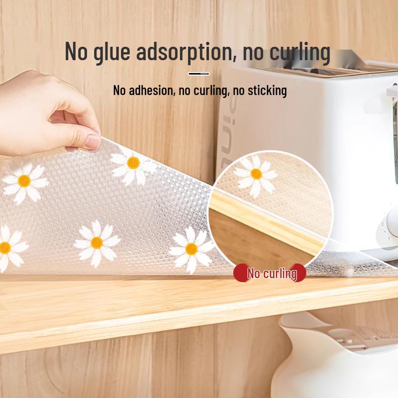 Водонепроницаемый вкладыш для шкафа против плесени Влагостойкий маслостойкий нескользящий коврик для кухни и гардероба 30cm x 45cm 598₽
