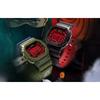 Casio Herren G-SQUAD Serie Rote Uhr DW-5600KAK21-3PFN