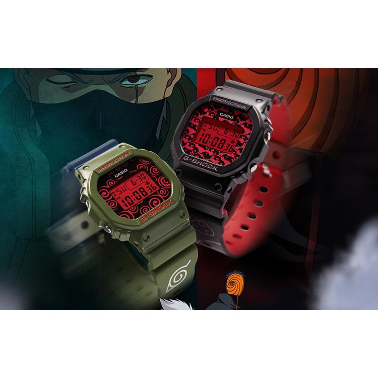 Casio Herren G-SQUAD Serie Rote Uhr DW-5600KAK21-3PFN