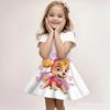 Cute Paw Patrol Dress For Girls Summer Casual Fashion Beach Sundress Soft Breathable Lightweight