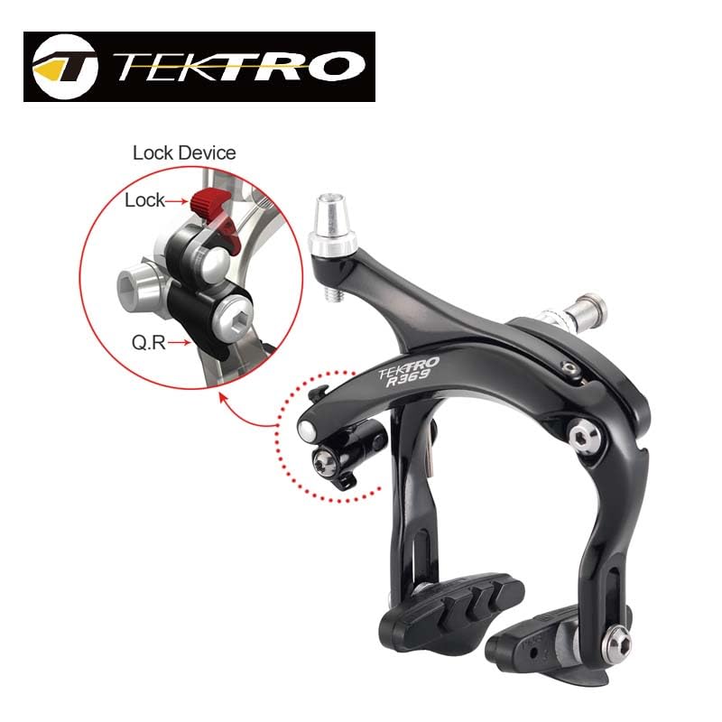 Tektro R369 Dual Pivot Large Brake Brake, Front, Black