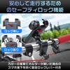Bicycle Smartphone Motorcycle Smartphone Phone Holder with Instant for Cycling and Road Bikes Holder, Stand, Lock, 360-Degree Rotation, (Red)