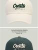 Retro Embroidered Baseball Cap with Face Cover for Men & Women - Spring/Summer Sunshade for Outdoor Travel