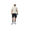 Jordan Solid Color Polo Short Sleeve T-Shirt Men Tops Beige IB3685-030