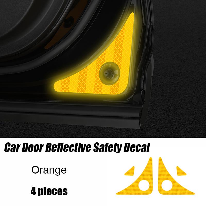 

For Geely Monjaro Xingyue L 2024 2025 Car Door Reflective Safety Decal Night Collision Warning Reflective Sticker 3801