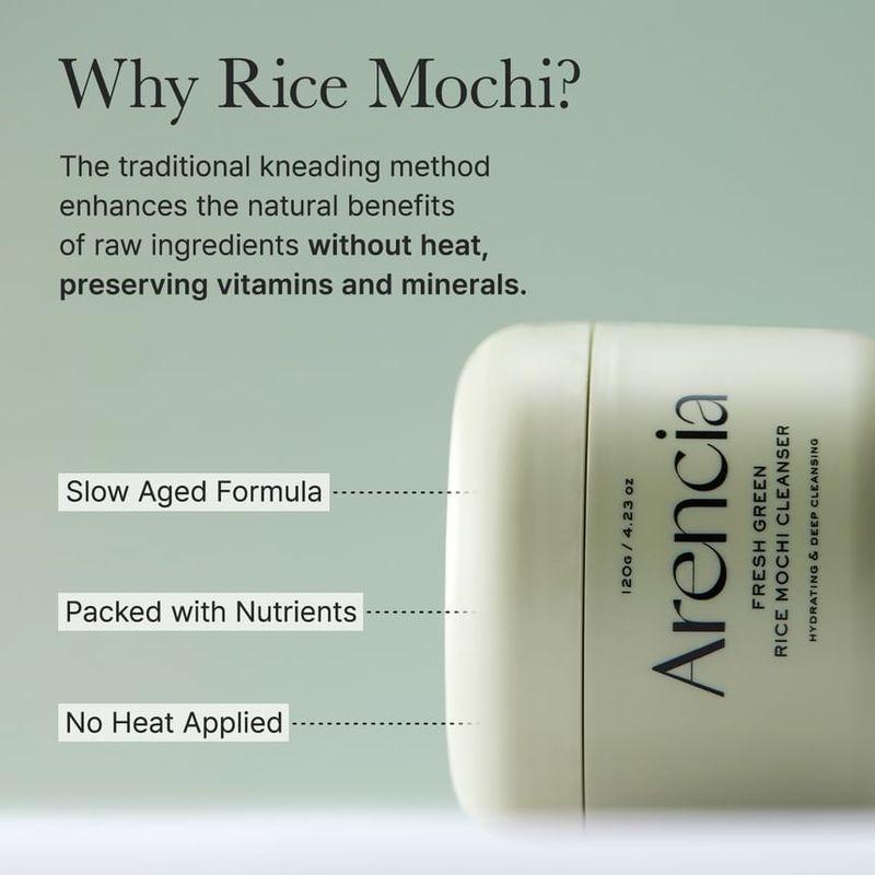 Arencia - Fresh Green Rice Mochi Cleanser
