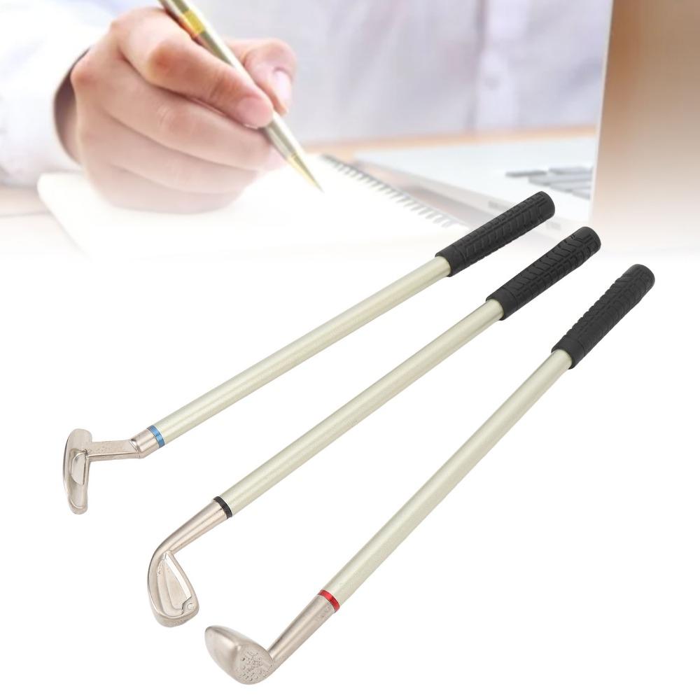 7PCS Ergonomic Grip Golfers Ball Pen Smooth Writing Golfers Club Pen Set  Golf Enthusiasts