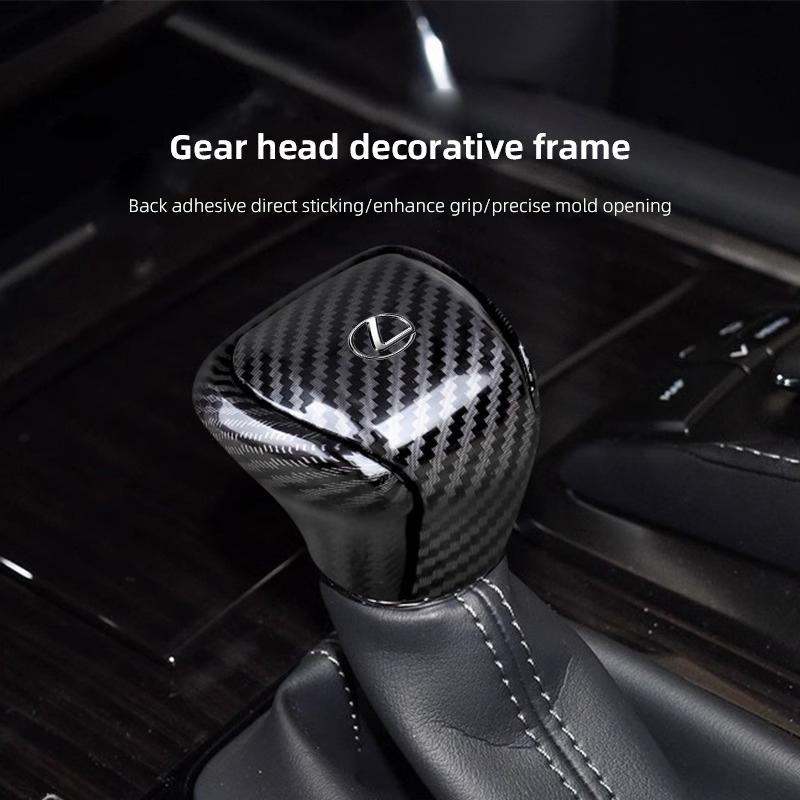 Copri pomello cambio auto Custodia protettiva leva cambio manuale Per Lexus F SPORT ES RX NX LS UX LM LX GX LC RZ IS CT GS RC HS SC TX L