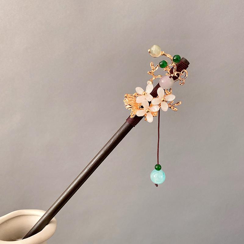 High-End Chinese Tassel Hairpin - Ancient Style for Women's Hanfu Updo