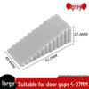 Non-Slip, No-Punch Door Stopper & Holder - Anti-Collision, Anti-Pinch, Movable, Mute Door Blocker for Home Use