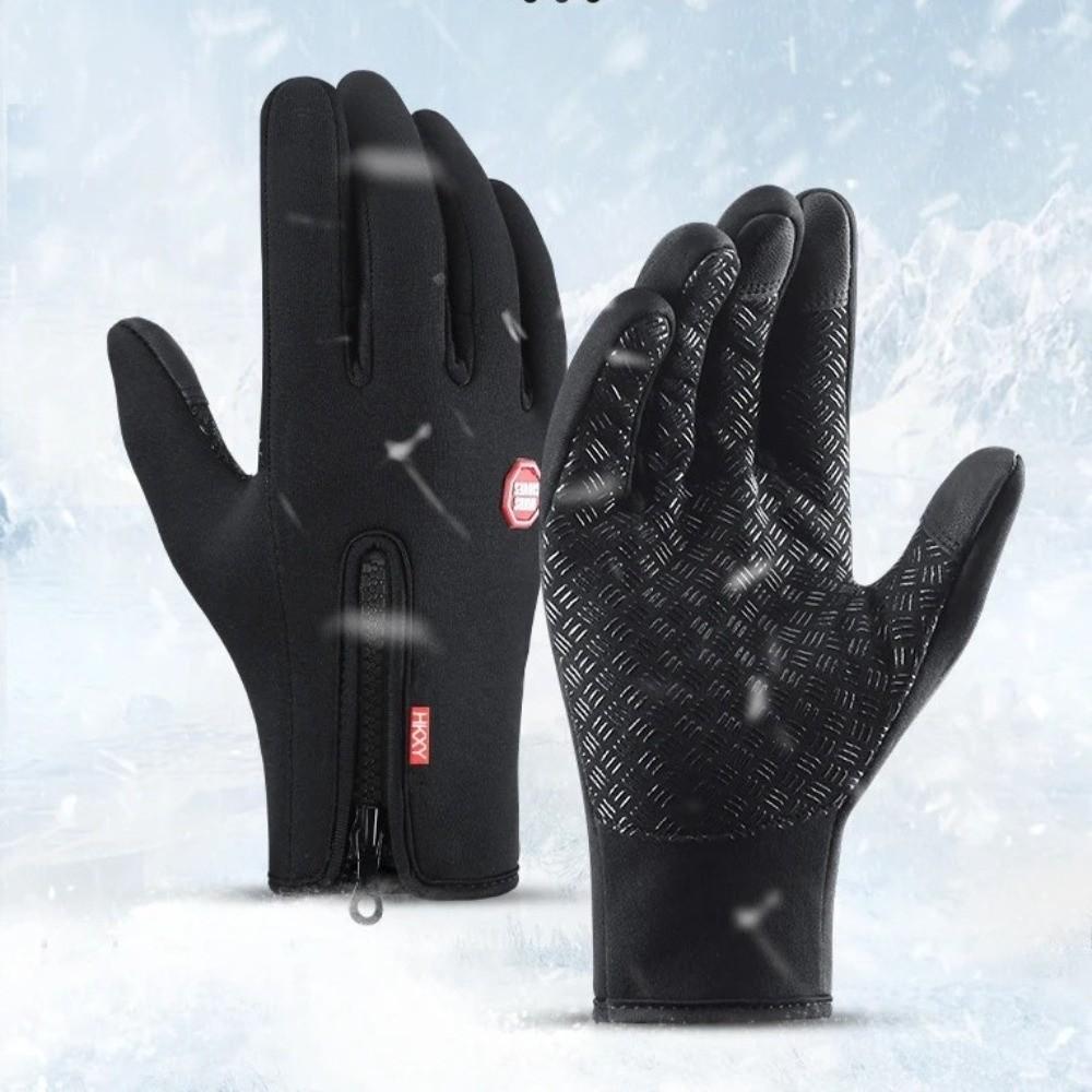 Touchscreen Cycling Gloves Warm Outdoor Sports Gloves Fashion Winter Gloves  for Men Women