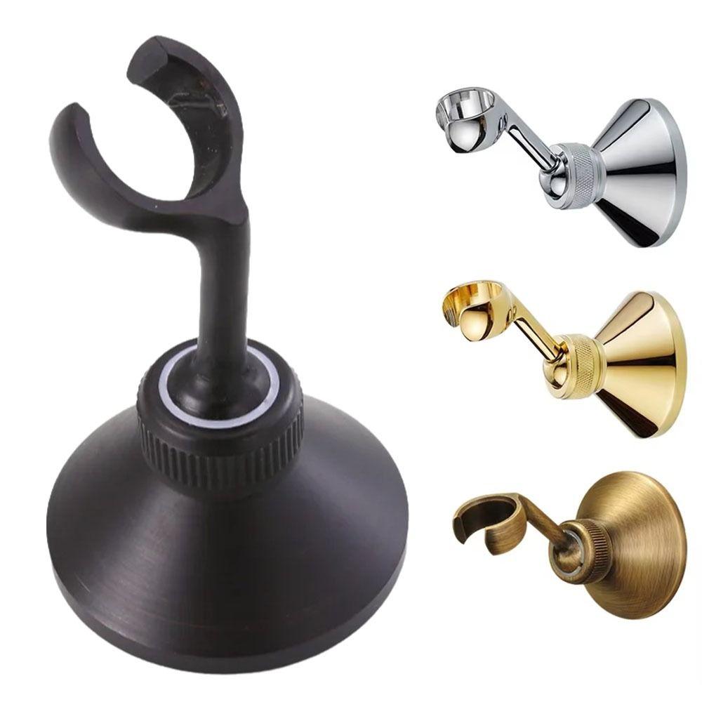 Fixed Base Shower Head Holder Adjustable Shower Bracket Universal Wall Mount Bracket