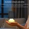 Rechargeable Touch Table Lamp Mushroom Style 3 colors Dimmable Desk Lamp for Bedroom Living Room Restaurant LED Ambient Light