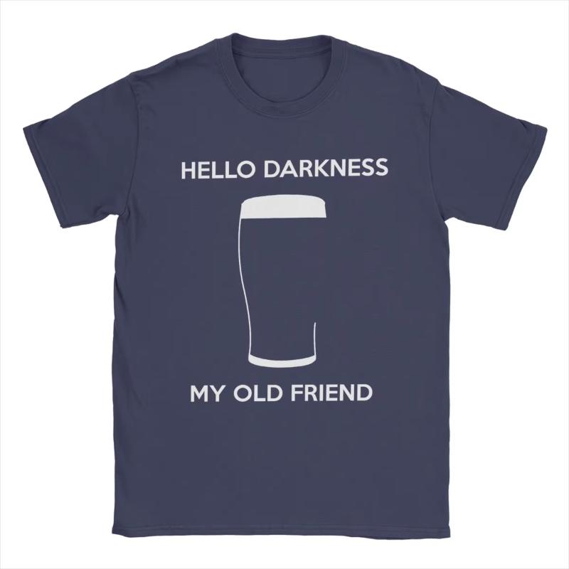2025 Summer and Autumn retro classic lyrics printed T-shirt loose and casual short-sleeved trendy top for men and women