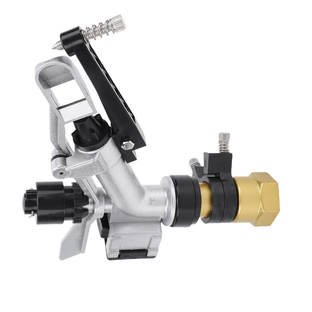 Irrigation Spray Gun G1 Interface Zinc Alloy Water Saving Automatic Rotating Impact Gun Sprinkler for Garden Farm Yard