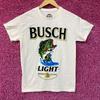 Busch Busch Light Brewed for Fishermen Colorway Beige T-Shirt