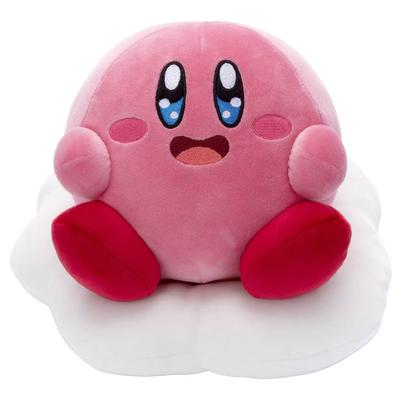 TAKARATOMY ARTS Kirby of the Stars Mocchi-Mocchi-GameStyle plīša S Kirby (Kirbijas gardēžu festivāls) Plīša rotaļlietas platums apm. 15 cm
