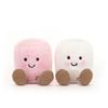 Fun marshmallow plush toy doll, bed doll, couple