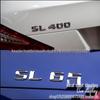 Nálepka zadního emblému AMG pro Mercedes-Benz SL Series pro modely SL63, SL300, SL350, SL400, SL500.