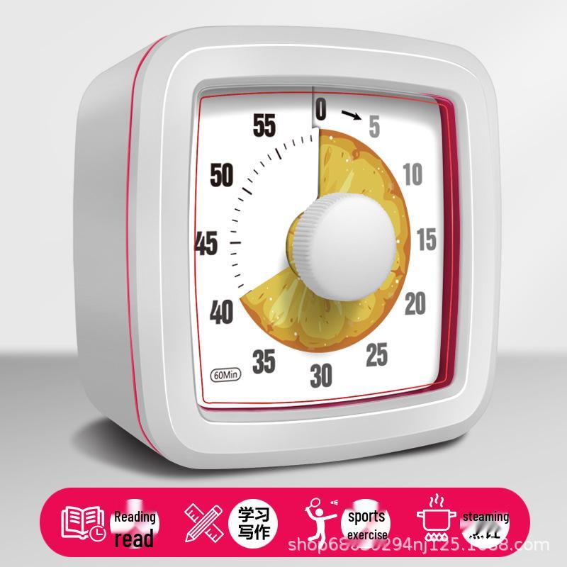 Portable Timer & Alarm Clock for Children's Homework and Time Management