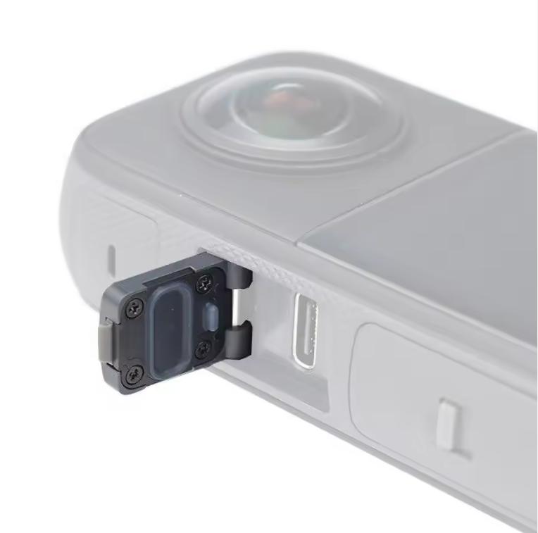 Insta360 One X3 Camera Accessories, USB Charging Port Side Cover Replacement Waterproof Battery Cover