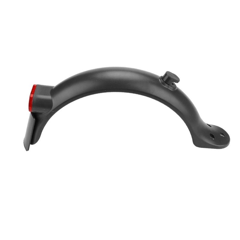 Waterproof Scooter Rear Tire Wheel Mudguard Widened Mud Guard Tail Light for Electric Scooter Parts Easy to Install