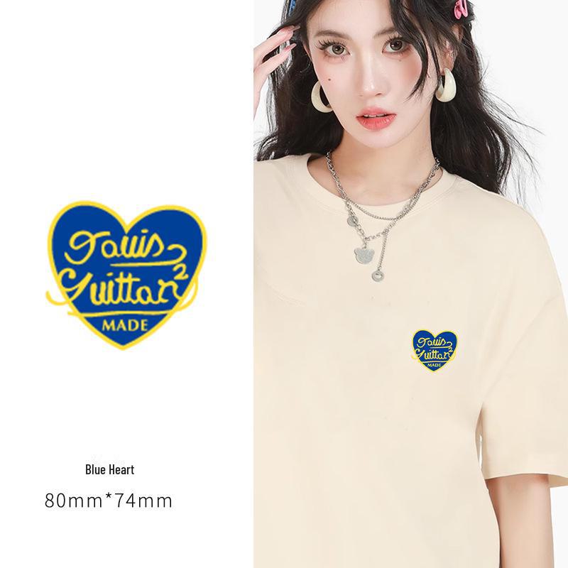 New Heat Transfer Stickers: Decorative Patterns for Couple's T-Shirts