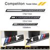 BMW M5 Thunder Edition Competition Car Logo Sticker for M2/M3/M6/X3/X5/X6 - Rear Tail Label