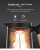 Large Capacity Portable Thermos Flask - Home & Dorm Hot Water Bottle, Teapot & Tea Cup.