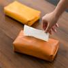 Car Tissue Container PU LeatherTissue Box Cover Multifunctional Desktop Drawer Napkin Holder Household Bathroom Organizadores