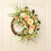 Indoor Outdoor Decor Artificial Flower Pendant Charming Home Decor Exquisite Spring Appeal Natural Twig Base For Front Door